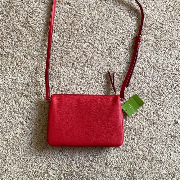 Kate Spade Red Crossbody Bag - Picture 6 of 8